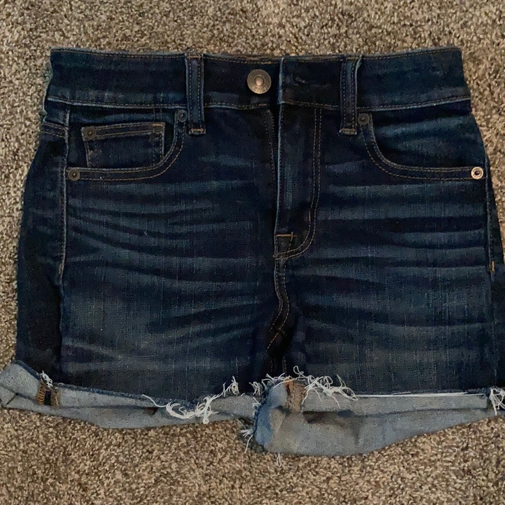 American eagle jean shorts woman’s size 0